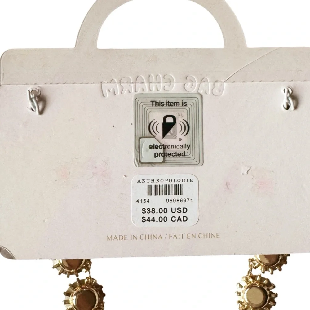 Anthropologie Crystal Chain Bag Charm | NWT_5